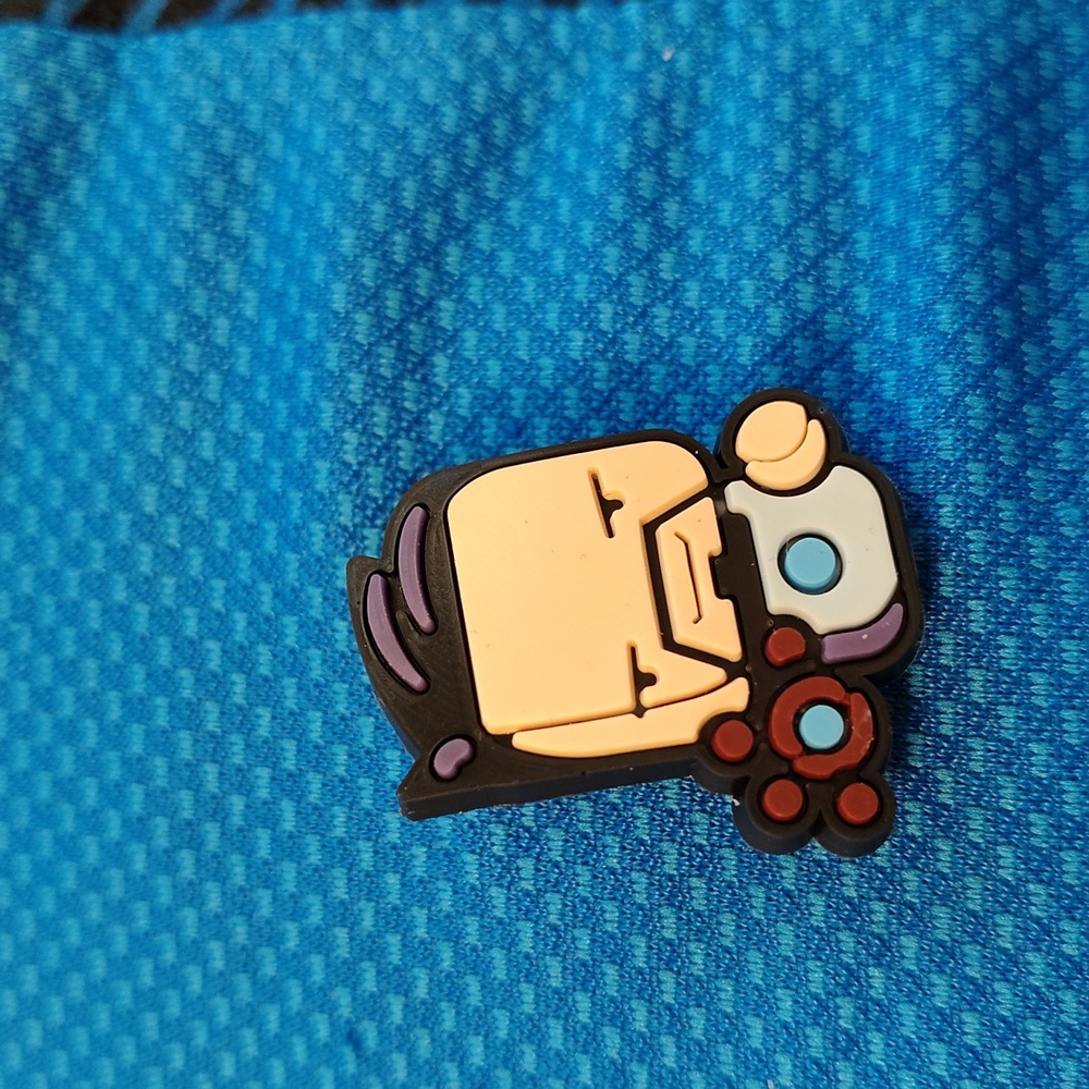 Tony Stark/Ironman Croc Charm